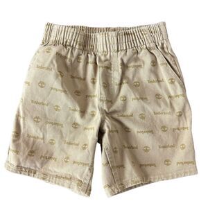 Timberland Brown Print Shorts Boys 3T